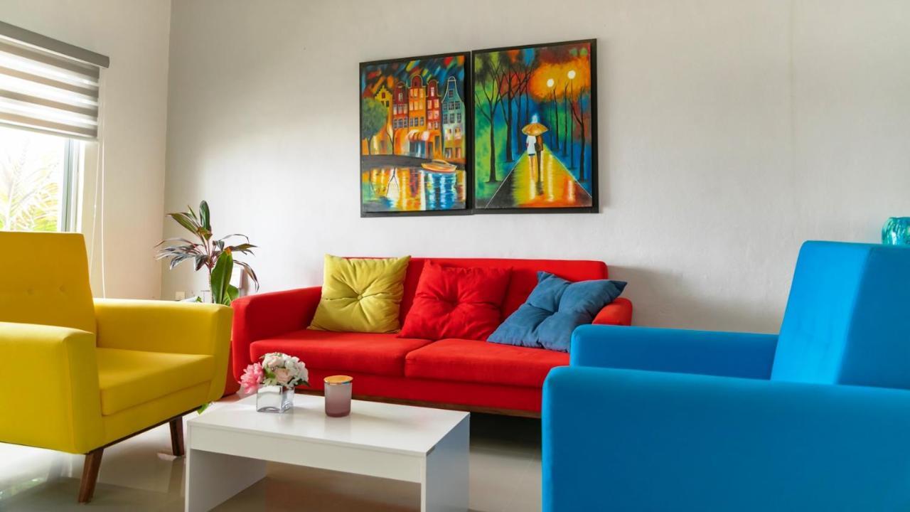 Confortable Casa En Cozumel, Condominio Con Vista Al Mar # 10 المظهر الخارجي الصورة